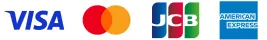 Visa／Master／JCB／Diners／American Express 対応