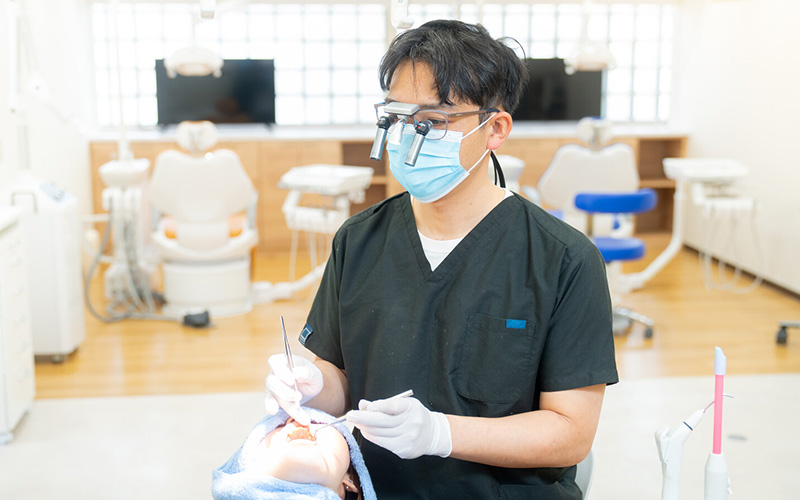精密診断による削らない治療